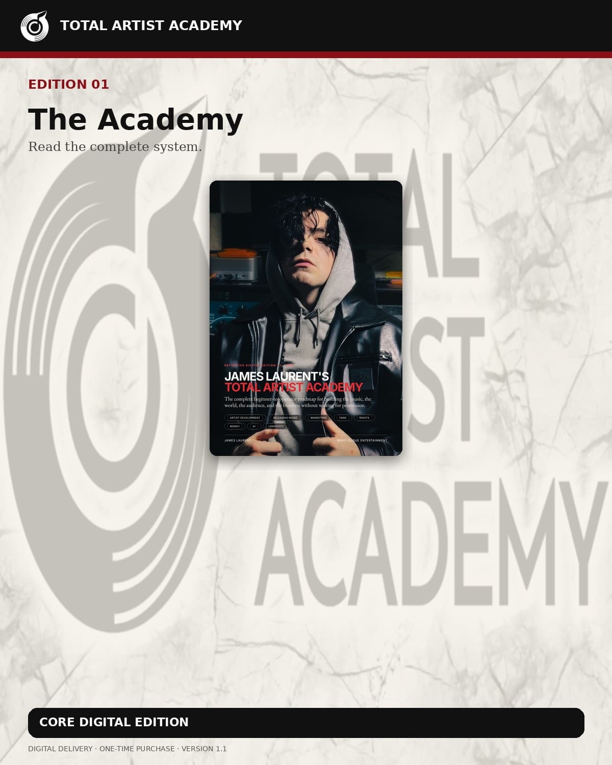 The Academy edition artwork