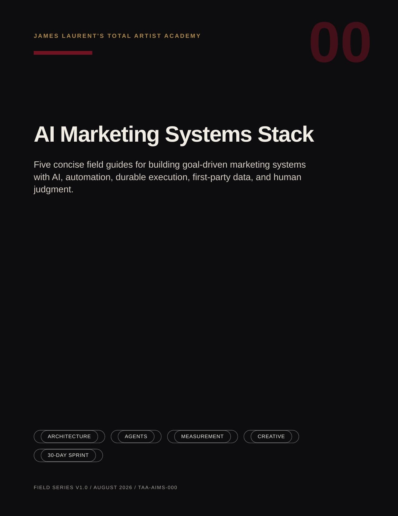 AI Marketing Systems Field Series cover